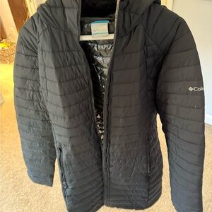Columbia Black Quilted Jacket